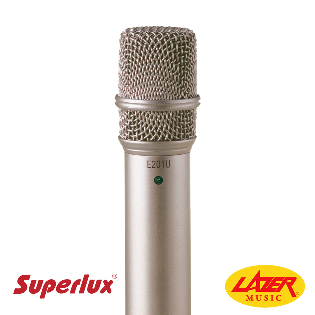 Superlux E201U USB Condenser Microphone with Cardoid Pattern